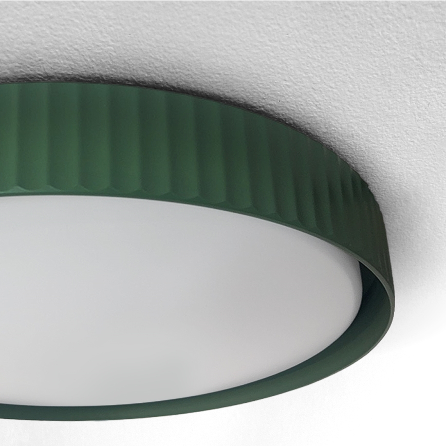 Brilagi - Plafonnier LED dimmable LUCIA LED/60W/230V 3000-6500K Ø 59 cm vert + télécommande