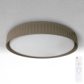Brilagi - Plafonnier LED dimmable LUCIA LED/48W/230V 3000-6500K diam. 41 cm taupe + télécommande