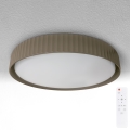Brilagi - Plafonnier LED dimmable LUCIA LED/48W/230V 3000-6500K Ø 41 cm taupe + télécommande