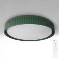 Brilagi - Plafonnier LED dimmable LUCIA LED/48W/230V 3000-6500K Ø 41 cm vert + télécommande