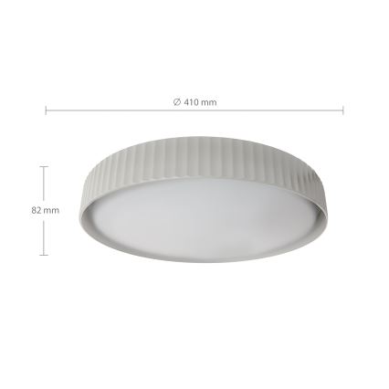 Brilagi - Plafonnier LED dimmable LUCIA LED/48W/230V 3000-6500K Ø 41 cm blanc + télécommande