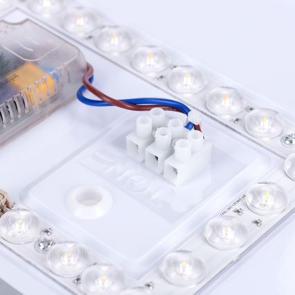 Brilagi - Plafonnier LED dimmable LUCIA LED/48W/230V 3000–6500K Ø 41 cm gris + télécommande