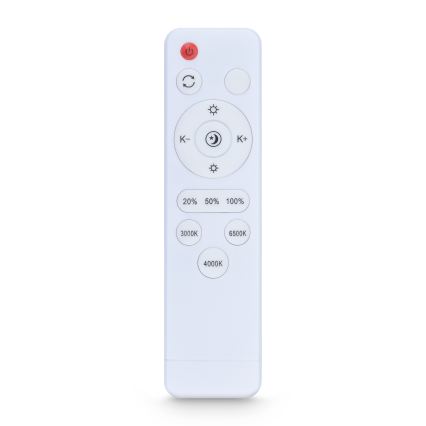 Brilagi - Plafonnier LED dimmable LUCIA LED/48W/230V 3000-6500K Ø 41 cm noir + télécommande