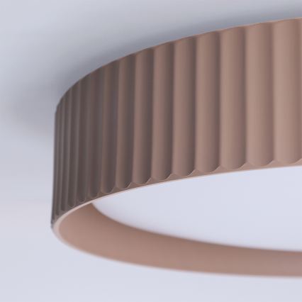 Brilagi - Plafonnier LED dimmable LUCIA LED/48W/230V 3000-6500K Ø 41 cm taupe + télécommande