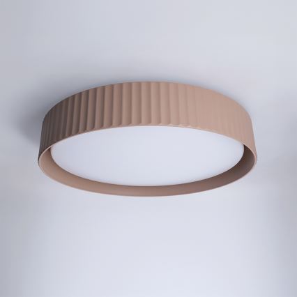 Brilagi - Plafonnier LED dimmable LUCIA LED/48W/230V 3000-6500K Ø 41 cm taupe + télécommande