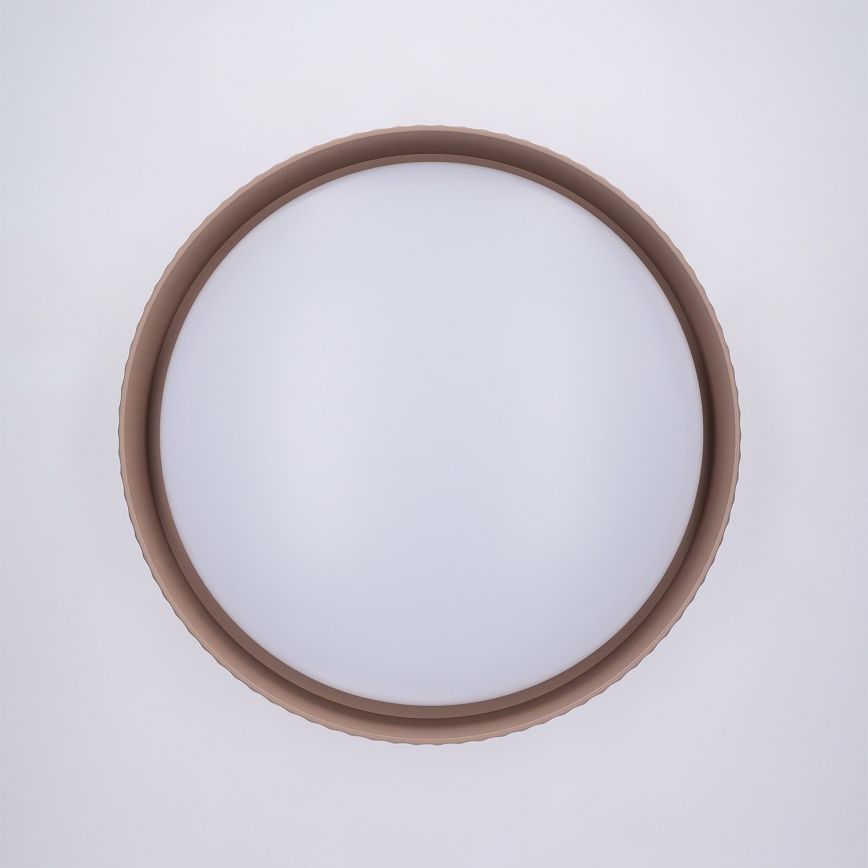 Brilagi - Plafonnier LED dimmable LUCIA LED/48W/230V 3000-6500K Ø 41 cm taupe + télécommande