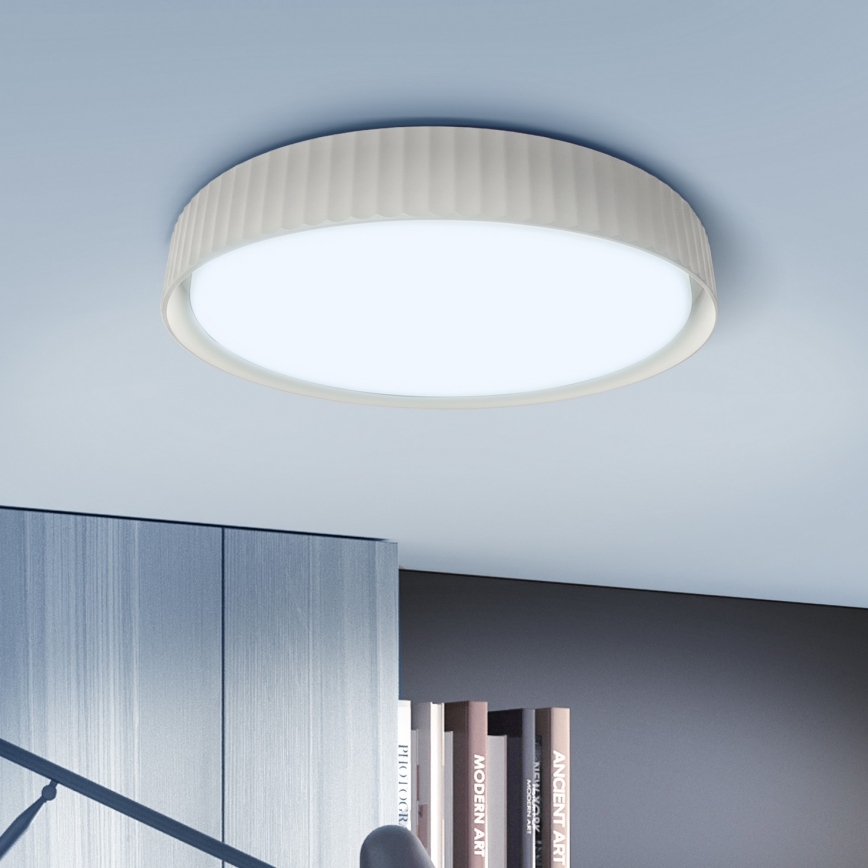 Brilagi - Plafonnier LED dimmable LUCIA LED/60W/230V 3000-6500K Ø 59 cm blanc + télécommande