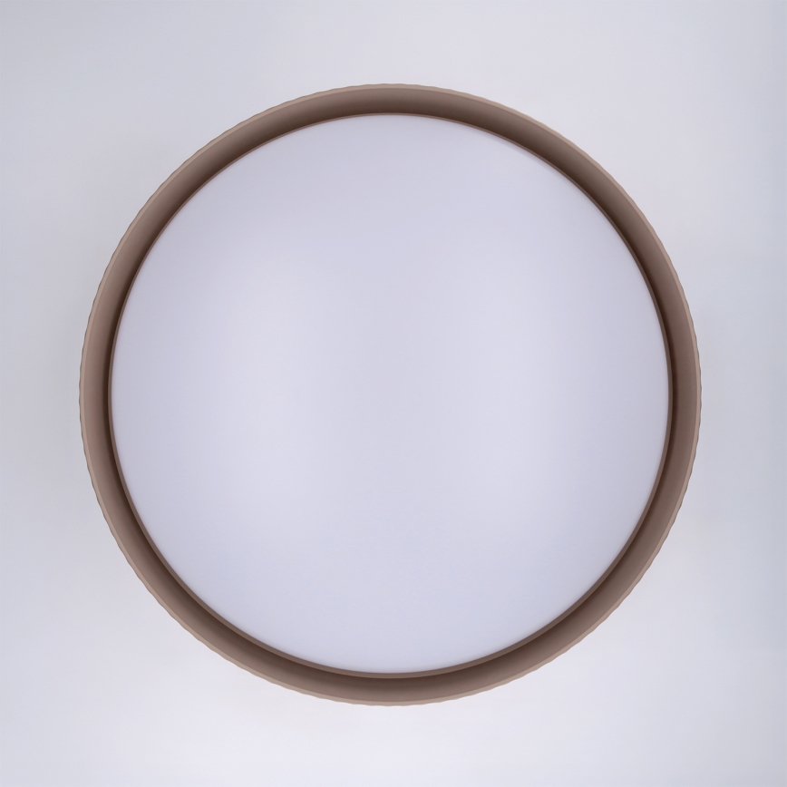 Brilagi - Plafonnier LED dimmable LUCIA LED/60W/230V 3000-6500K Ø 59 cm taupe + télécommande
