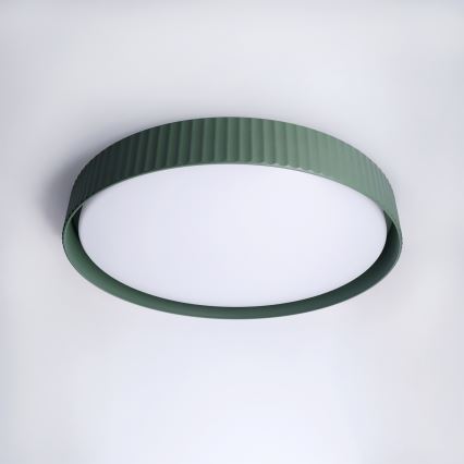 Brilagi - Plafonnier LED à intensité variable LUCIA LED/60W/230V 3000-6500K Ø 59 cm vert + télécommande