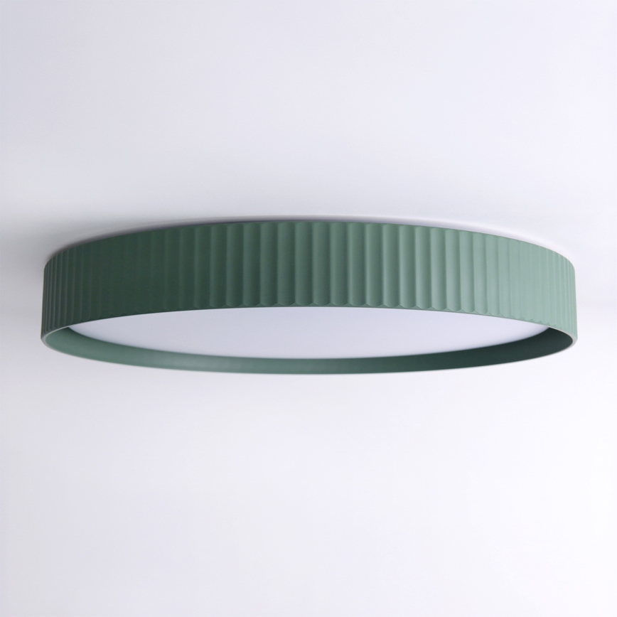 Brilagi - Plafonnier LED à intensité variable LUCIA LED/60W/230V 3000-6500K Ø 59 cm vert + télécommande