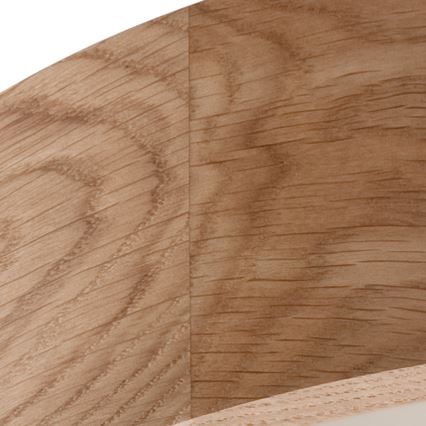 Brilagi - Plafonnier LED dimmable MANAROLA LED/24W/230V Ø 42 cm 3000-6500K chêne + télécommande