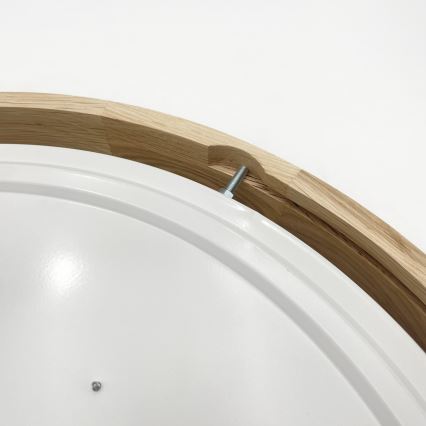 Brilagi - Plafonnier LED dimmable MANAROLA REMOTE LED/36W/230V 3000-6500K Ø 51 cm chêne + télécommande
