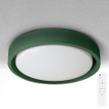Brilagi - Plafonnier LED dimmable MATTEO LED/48W/230V 3000-6500K Ø 41 cm vert + télécommande