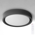 Brilagi - Plafonnier LED dimmable MATTEO LED/60W/230V 3000-6500K Ø 51,5 cm noir + télécommande