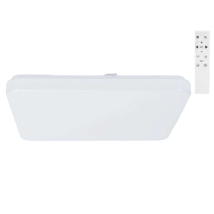 Brilagi - Plafonnier LED dimmable MILKY WAY LED/24W/230V 3000-6500K 37x37 cm + télécommande