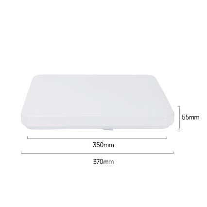 Brilagi - Plafonnier LED dimmable MILKY WAY LED/24W/230V 3000-6500K 37x37 cm + télécommande