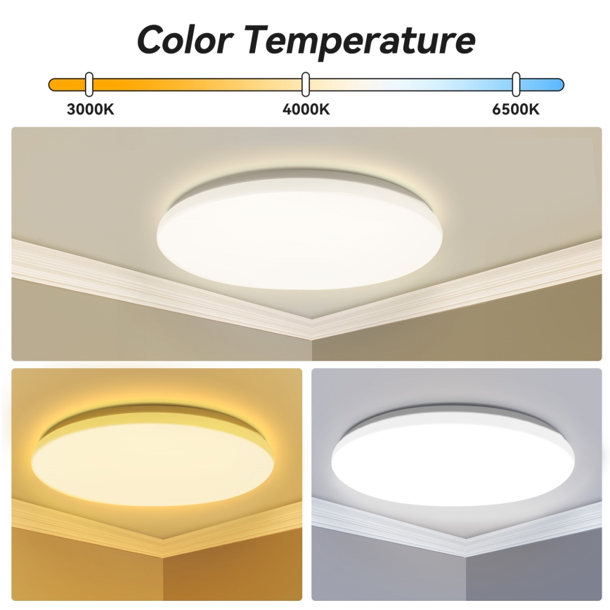 Brilagi - Plafonnier LED dimmable MILKY WAY LED/36W/230V 3000-6500K Ø 48 cm + télécommande