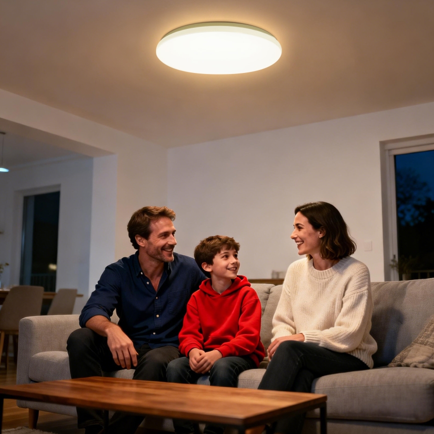 Brilagi - Plafonnier LED dimmable MILKY WAY LED/36W/230V 3000-6500K Ø 48 cm + télécommande