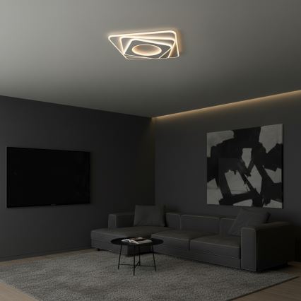Brilagi - LED Plafonnier dimmable MODERN LED/100W/230V 3000-6000K 48x48 cm + télécommande