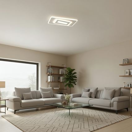 BRILAGI - Plafonnier LED dimmable MODERN LED/51W/230V 3000-6000K 20x40 cm + télécommande