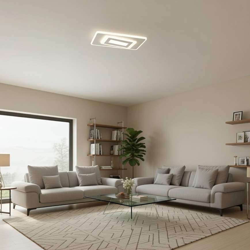 BRILAGI - Plafonnier LED dimmable MODERN LED/51W/230V 3000-6000K 20x40 cm + télécommande