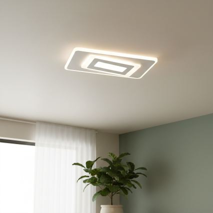 BRILAGI - Plafonnier LED dimmable MODERN LED/51W/230V 3000-6000K 20x40 cm + télécommande