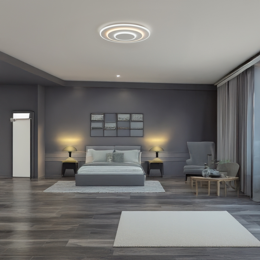 Brilagi - Plafonnier LED dimmable MODERN LED/58W/230V 3000-6000K Ø 46,3 cm + télécommande