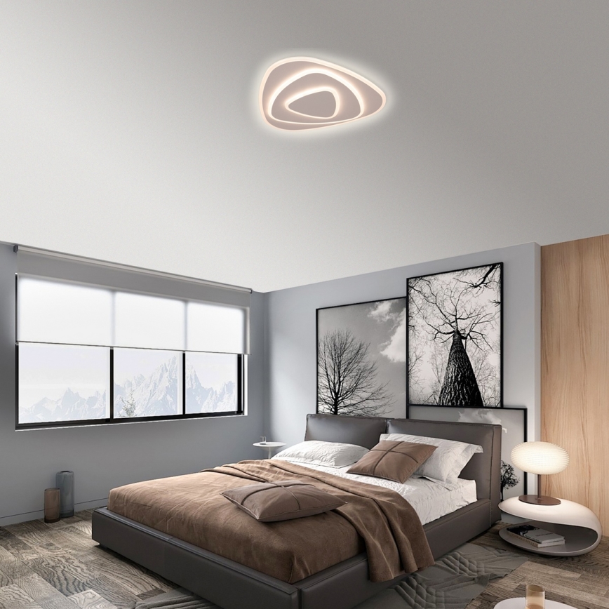 Brilagi - Plafonnier LED dimmable MODERN LED/58W/230V 3000-6000K 47x48,5 cm+ télécommande