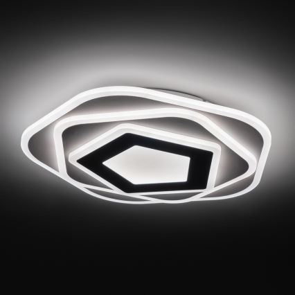Brilagi - Plafonnier LED dimmable MODERN LED/64W/230V, température de couleur 3000–6000 K, Ø 40 cm + télécommande