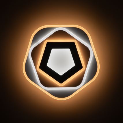 Brilagi - Plafonnier LED dimmable MODERN LED/64W/230V, température de couleur 3000–6000 K, Ø 40 cm + télécommande