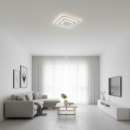 Brilagi - Plafonnier LED dimmable MODERN LED/72W/230V 3000-6000K 46,6x46,6 cm + télécommande