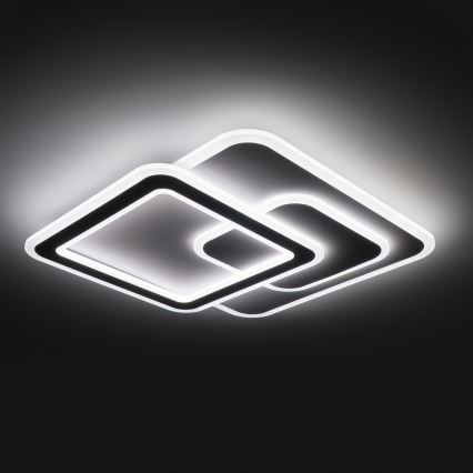 Brilagi - Plafonnier LED dimmable MODERN LED/80W/230V 3000-6000K 52,5x52,5 cm + télécommande