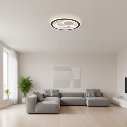 BRILAGI - Luminaire de plafond LED dimmable MODERN LED/89W/230V 3000-6000K Ø 47 cm + télécommande