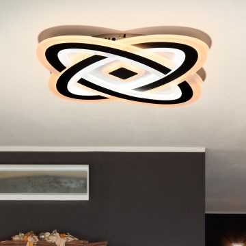 Brilagi - Plafonnier LED dimmable MODERN LED/90W/230V 3000-6000K 48x48 cm + télécommande