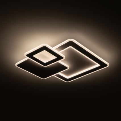 Brilagi - Plafonnier LED dimmable MODERN LED/93W/230V 3000-6000K 48,5x48,5 cm + télécommande