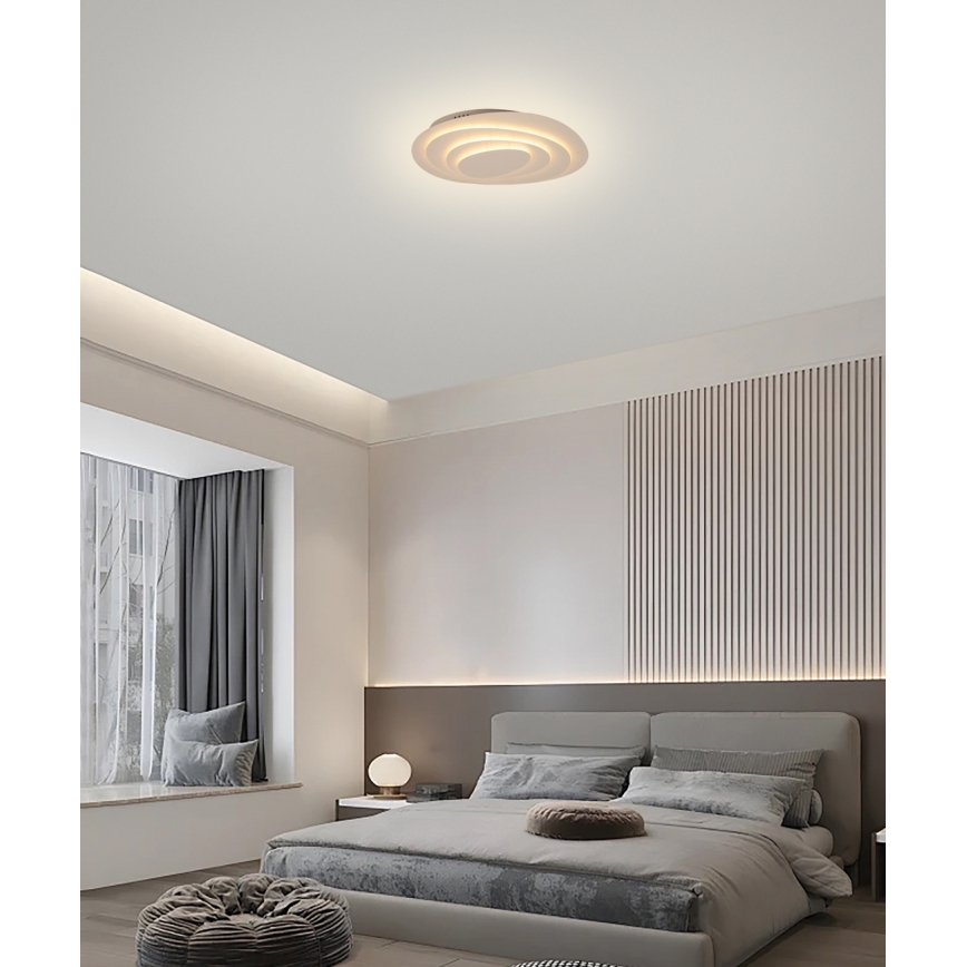 Brilagi - Plafonnier LED dimmable MODERN MAXI LED/87W/230V 3000-6000K 67x80 cm + télécommande