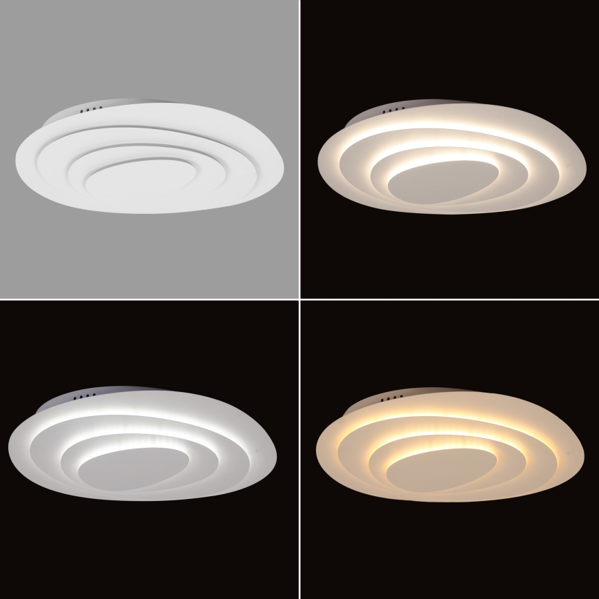Brilagi - Plafonnier LED dimmable MODERN MAXI LED/87W/230V 3000-6000K 67x80 cm + télécommande