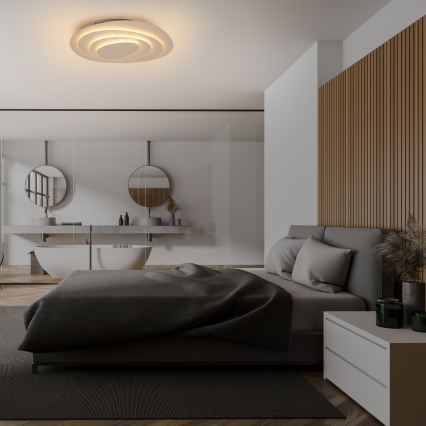 Brilagi - Plafonnier LED dimmable MODERN MINI LED/28W/230V 3000-6000K 29,8x25,1 cm + télécommande