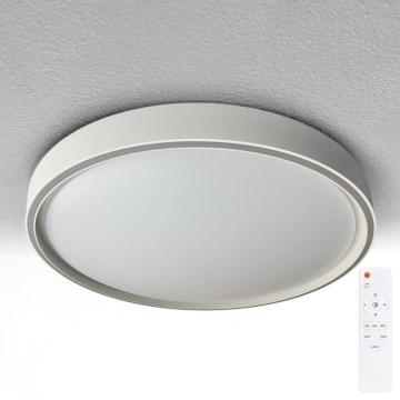 Brilagi - Plafonnier LED dimmable NANCI LED/60W/230V 3000-6500K Ø 49 cm argenté + télécommande