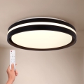 Brilagi - Plafonnier LED dimmable NAOMI LED/48W/230V 3000-6500K Ø 39 cm noir + télécommande