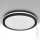 Brilagi - Plafonnier LED dimmable NAOMI LED/48W/230V 3000-6500K Ø 39 cm noir + télécommande