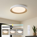 Brilagi - Plafonnier LED dimmable NEXO LED/48W/230V 3000-6000K blanc Ø 43 cm + télécommande