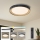 Brilagi - Plafonnier LED dimmable NEXO LED/48W/230V 3000-6000K noir Ø 43 cm + télécommande