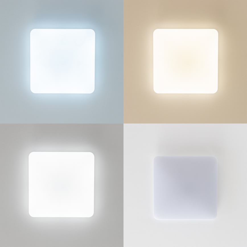 Brilagi - Plafonnier LED dimmable OPAL LED/24W/230V 37,5x37,5 cm 3000/4000/6500K + télécommande