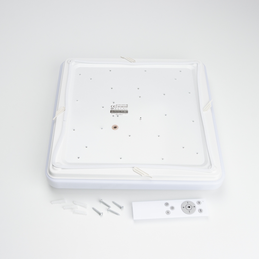 Brilagi - Plafonnier LED dimmable OPAL LED/24W/230V 37,5x37,5 cm 3000/4000/6500K + télécommande