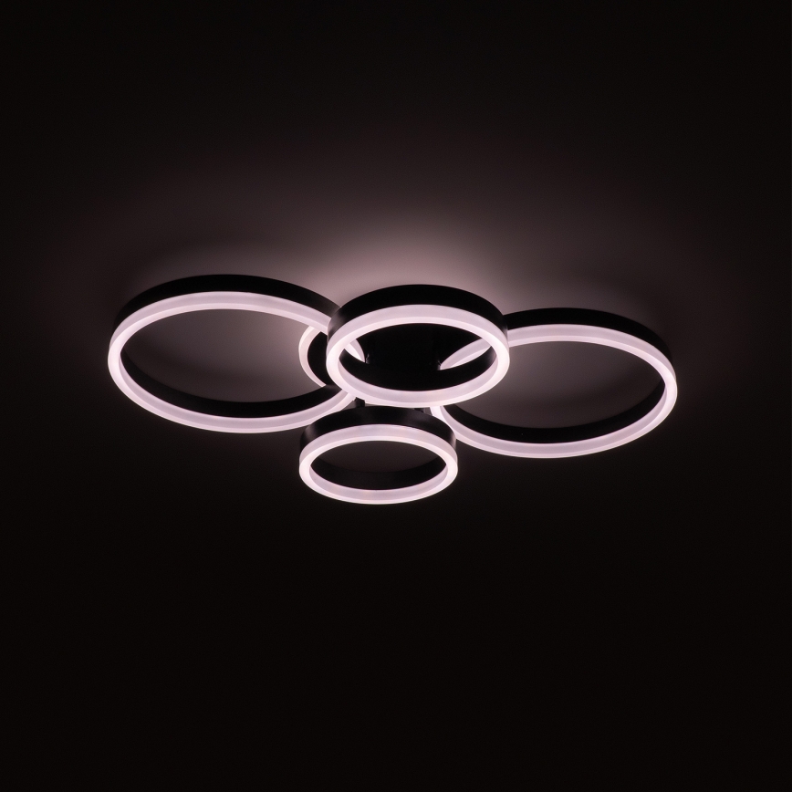 Brilagi - Plafonnier LED dimmable ORBITS LED/49W/230V 3000-6000K avec télécommande