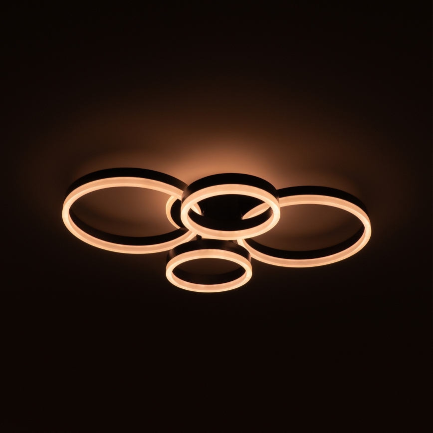 Brilagi - Plafonnier LED dimmable ORBITS LED/49W/230V 3000-6000K avec télécommande