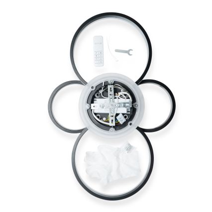 Brilagi - Plafonnier LED dimmable ORBITS LED/49W/230V 3000-6000K avec télécommande