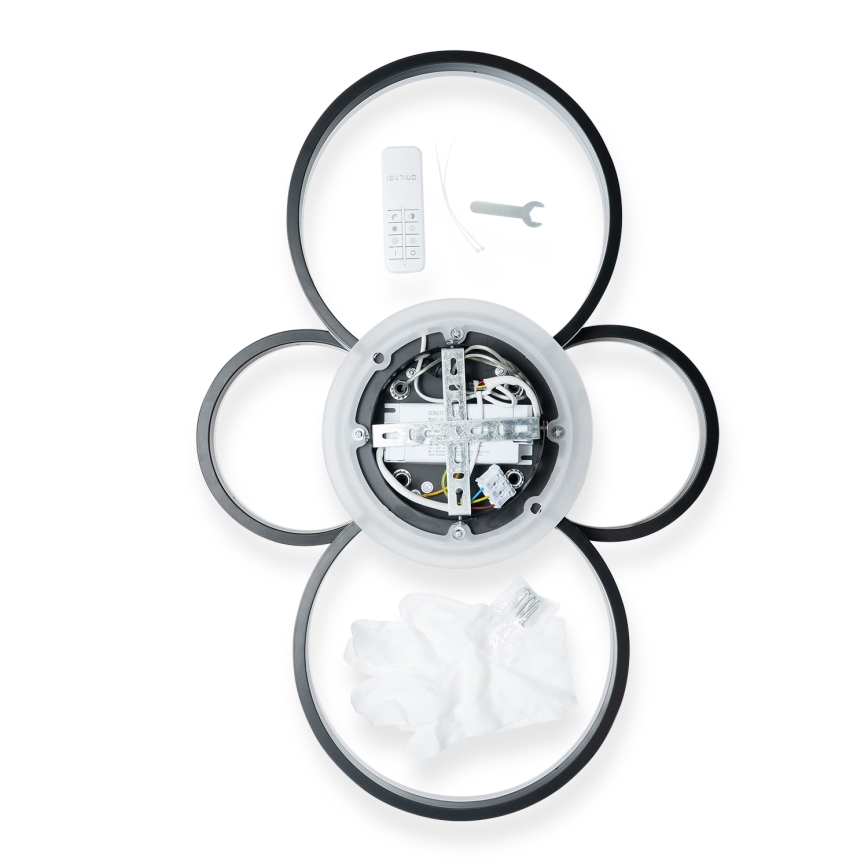 Brilagi - Plafonnier LED dimmable ORBITS LED/49W/230V 3000-6000K avec télécommande