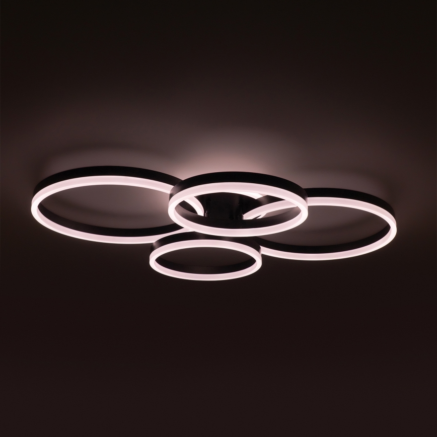 Brilagi - Plafonnier LED dimmable ORBITS LED/52W/230V 3000-6000K avec télécommande